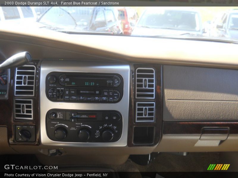 Patriot Blue Pearlcoat / Sandstone 2003 Dodge Durango SLT 4x4