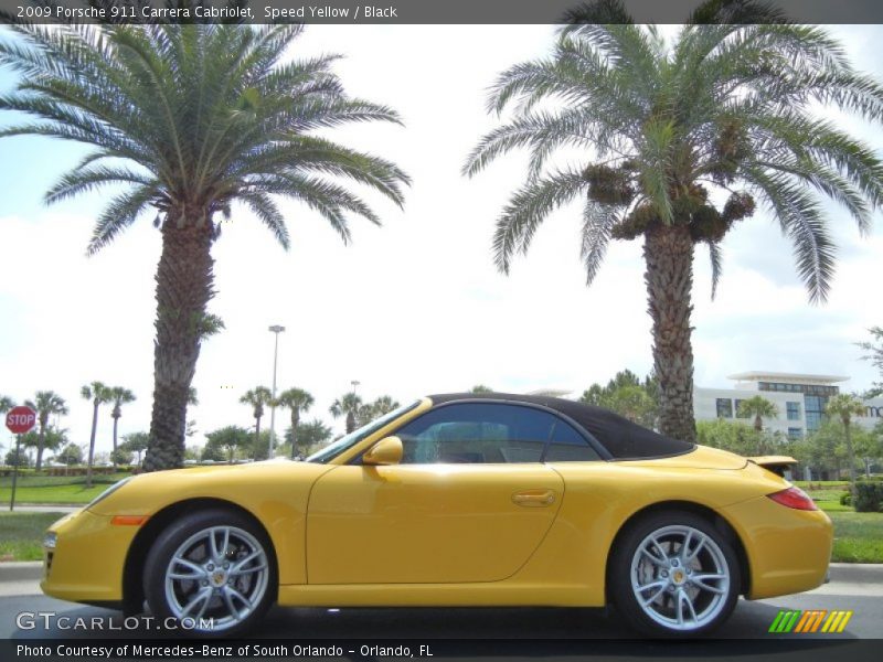 2009 911 Carrera Cabriolet Speed Yellow