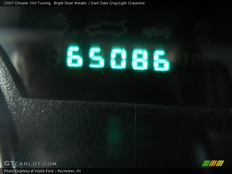 Bright Silver Metallic / Dark Slate Gray/Light Graystone 2007 Chrysler 300 Touring