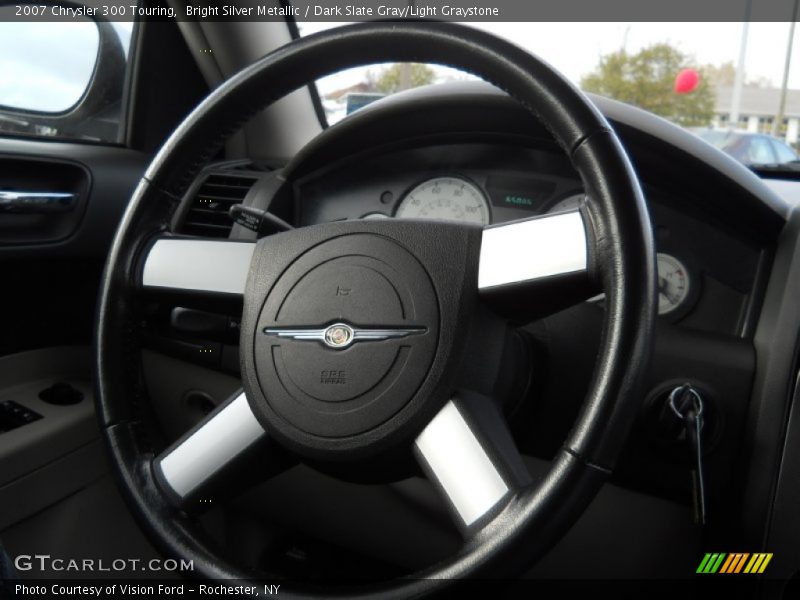 Bright Silver Metallic / Dark Slate Gray/Light Graystone 2007 Chrysler 300 Touring