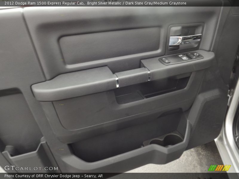 Bright Silver Metallic / Dark Slate Gray/Medium Graystone 2012 Dodge Ram 1500 Express Regular Cab