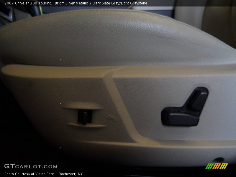 Bright Silver Metallic / Dark Slate Gray/Light Graystone 2007 Chrysler 300 Touring