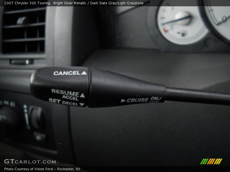 Bright Silver Metallic / Dark Slate Gray/Light Graystone 2007 Chrysler 300 Touring