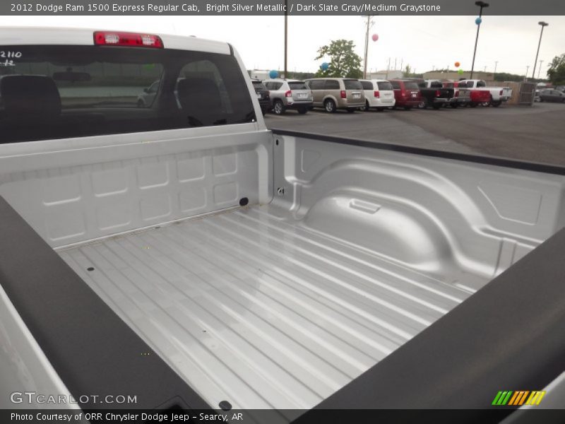 Bright Silver Metallic / Dark Slate Gray/Medium Graystone 2012 Dodge Ram 1500 Express Regular Cab