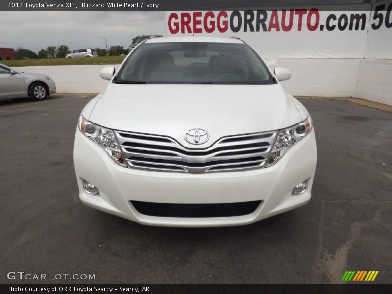 Blizzard White Pearl / Ivory 2012 Toyota Venza XLE