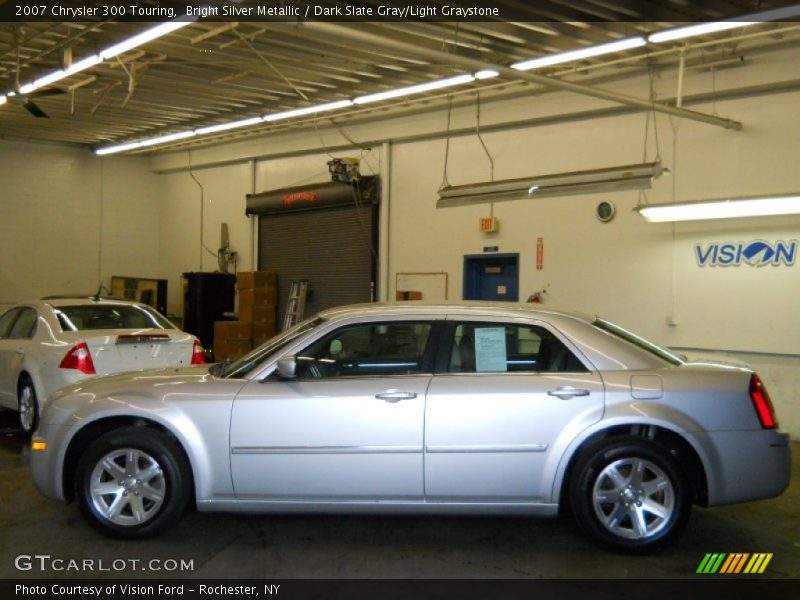 Bright Silver Metallic / Dark Slate Gray/Light Graystone 2007 Chrysler 300 Touring
