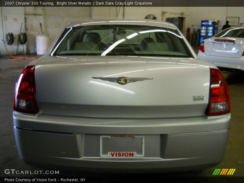 Bright Silver Metallic / Dark Slate Gray/Light Graystone 2007 Chrysler 300 Touring