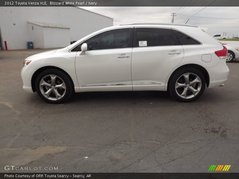 Blizzard White Pearl / Ivory 2012 Toyota Venza XLE