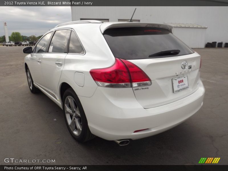 Blizzard White Pearl / Ivory 2012 Toyota Venza XLE