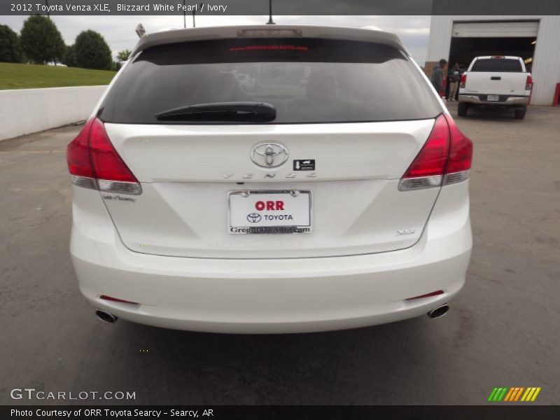 Blizzard White Pearl / Ivory 2012 Toyota Venza XLE