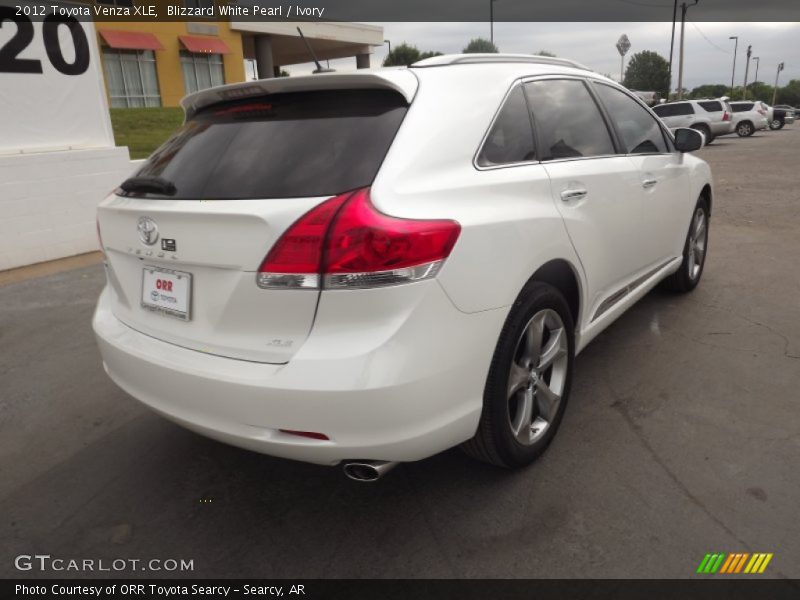 Blizzard White Pearl / Ivory 2012 Toyota Venza XLE