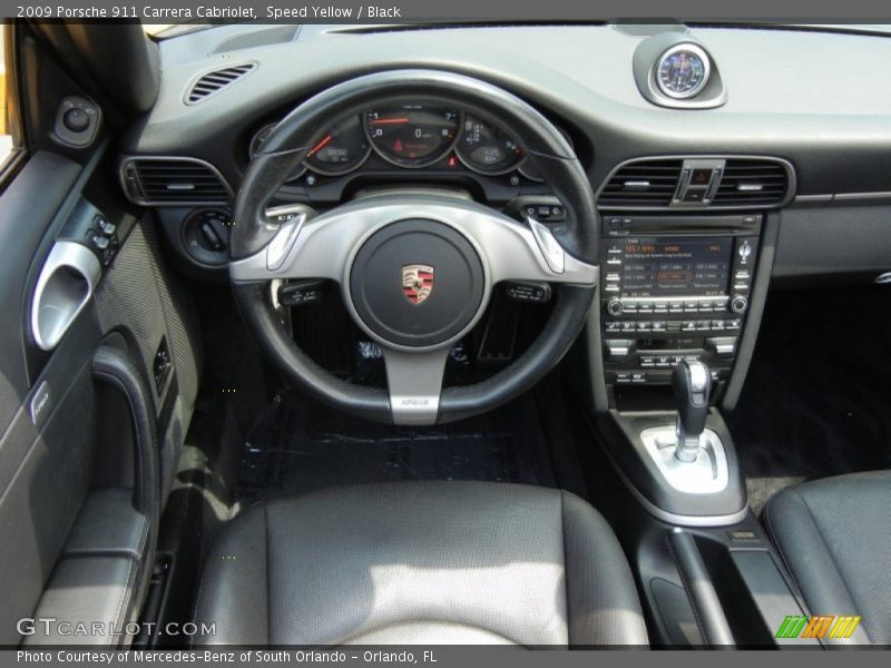 Dashboard of 2009 911 Carrera Cabriolet