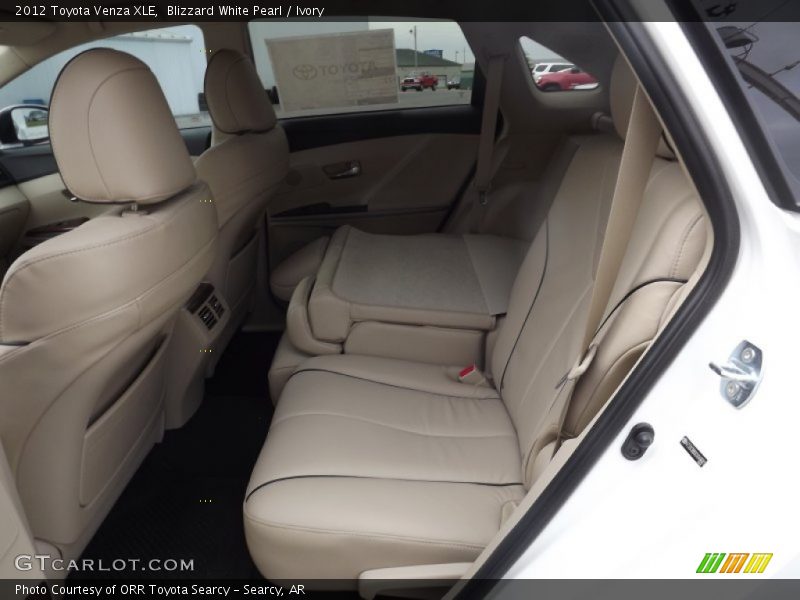 Blizzard White Pearl / Ivory 2012 Toyota Venza XLE
