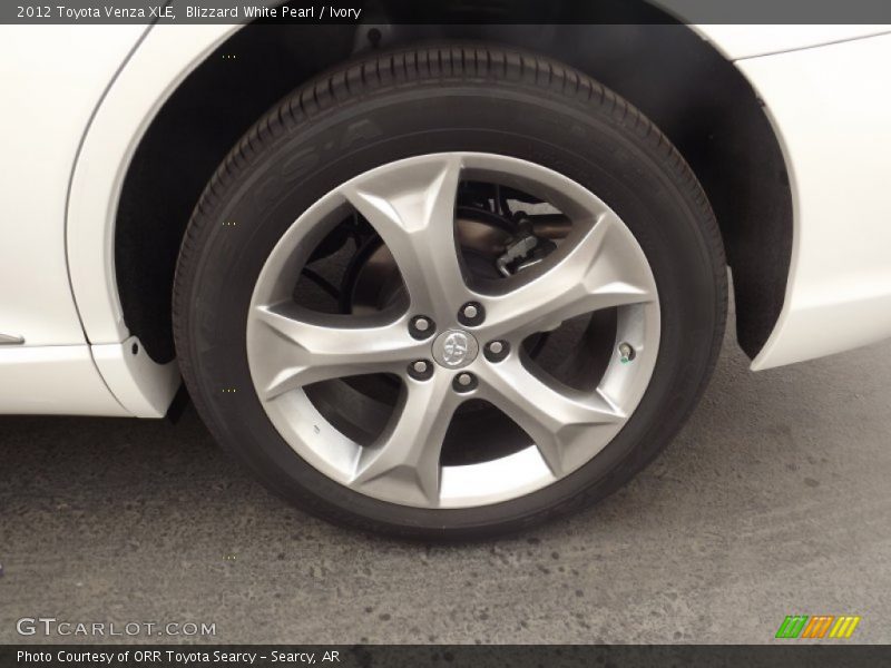 Blizzard White Pearl / Ivory 2012 Toyota Venza XLE