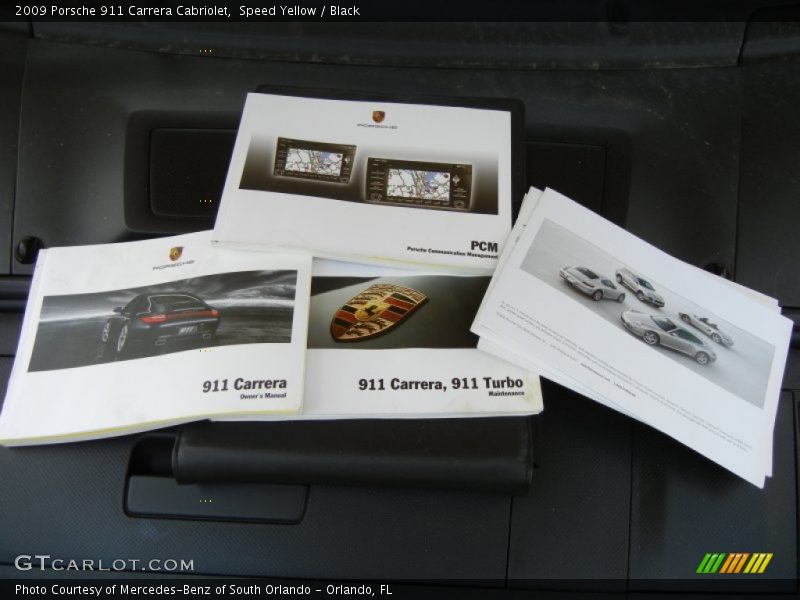 Books/Manuals of 2009 911 Carrera Cabriolet