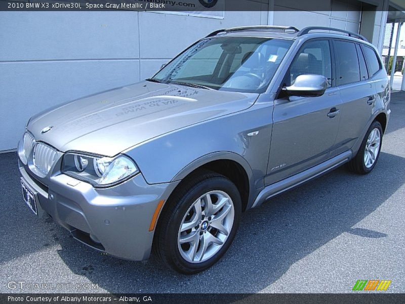 Space Gray Metallic / Black 2010 BMW X3 xDrive30i