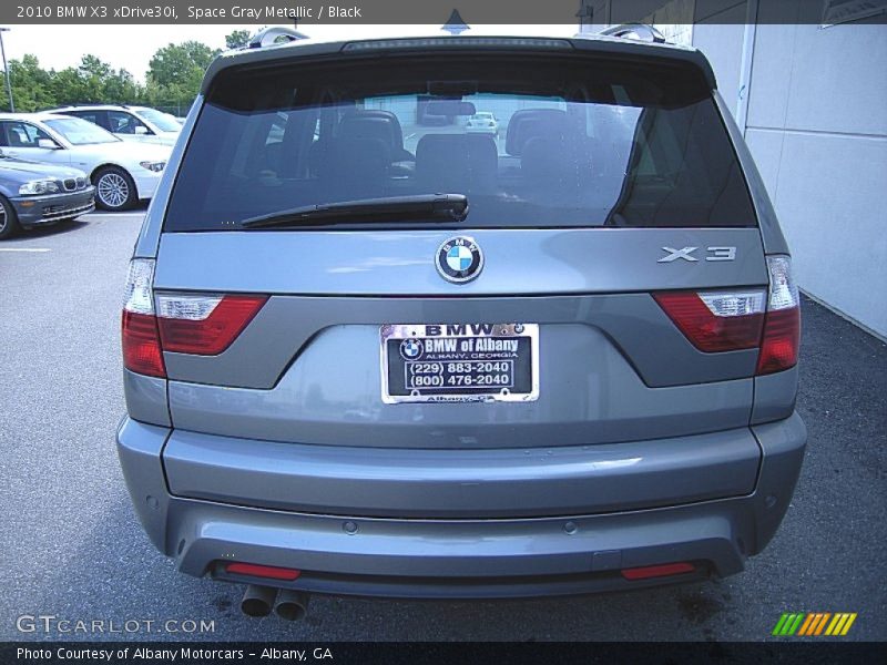 Space Gray Metallic / Black 2010 BMW X3 xDrive30i
