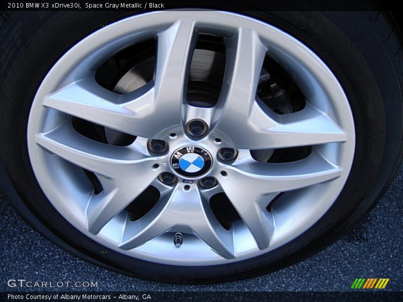 Space Gray Metallic / Black 2010 BMW X3 xDrive30i