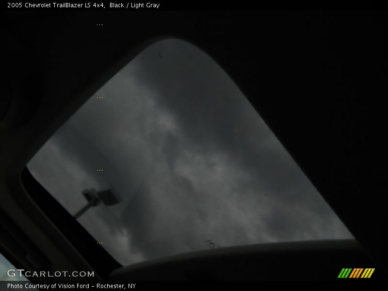 Black / Light Gray 2005 Chevrolet TrailBlazer LS 4x4