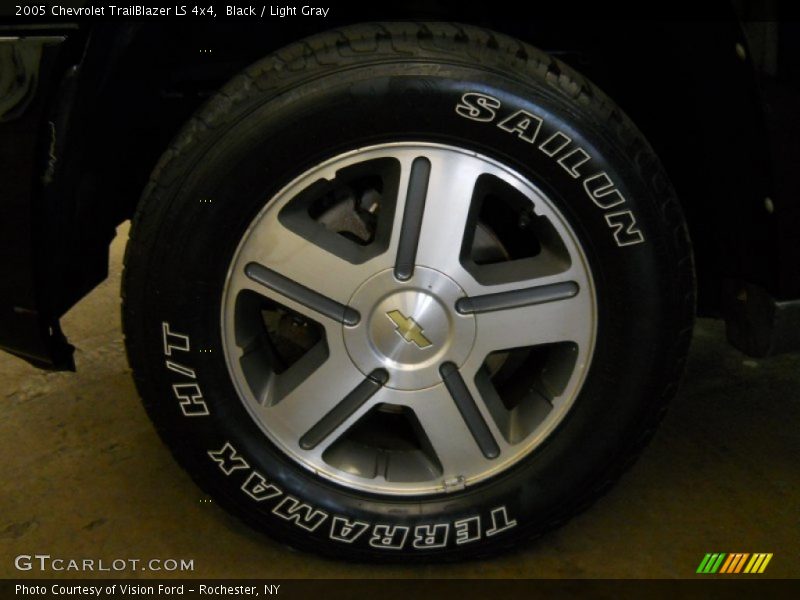 Black / Light Gray 2005 Chevrolet TrailBlazer LS 4x4