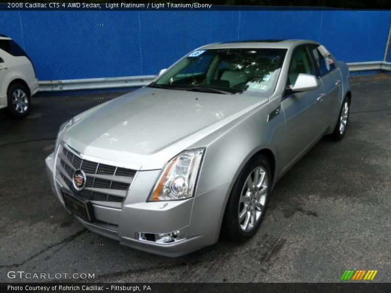 Light Platinum / Light Titanium/Ebony 2008 Cadillac CTS 4 AWD Sedan