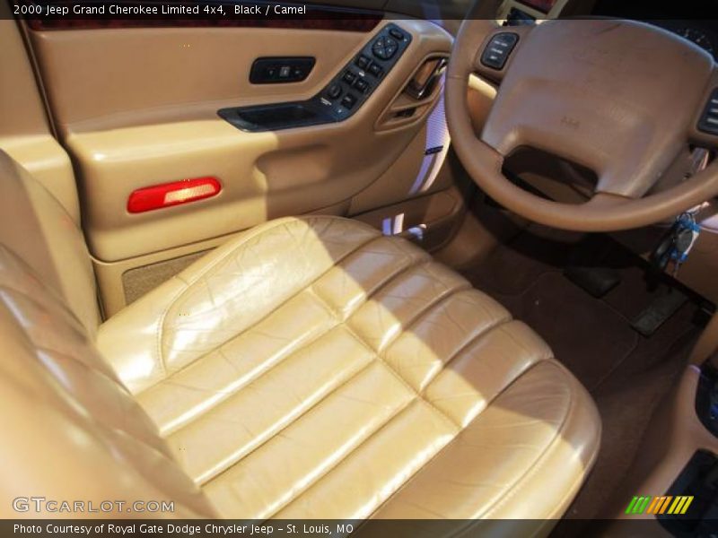 Black / Camel 2000 Jeep Grand Cherokee Limited 4x4