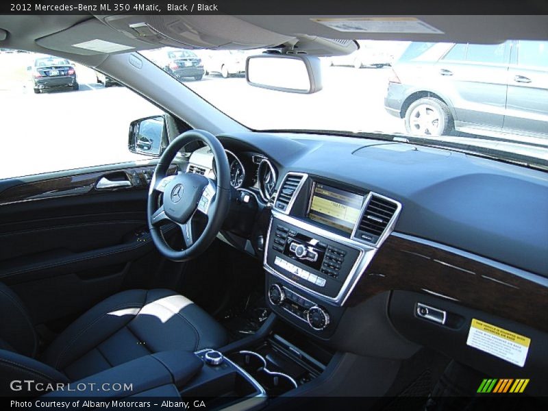 Black / Black 2012 Mercedes-Benz ML 350 4Matic