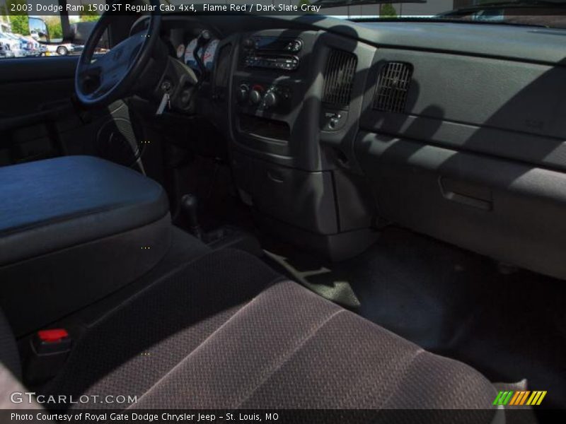 Flame Red / Dark Slate Gray 2003 Dodge Ram 1500 ST Regular Cab 4x4