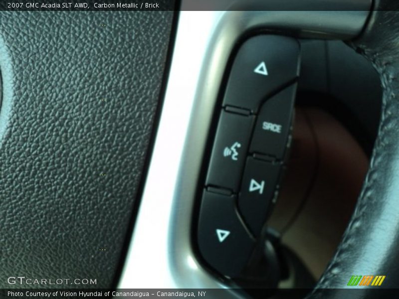 Carbon Metallic / Brick 2007 GMC Acadia SLT AWD