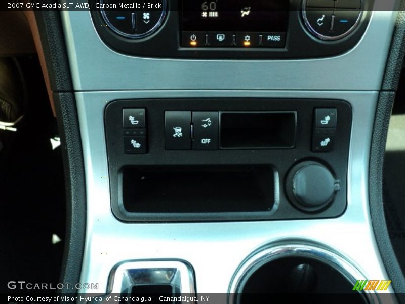 Carbon Metallic / Brick 2007 GMC Acadia SLT AWD