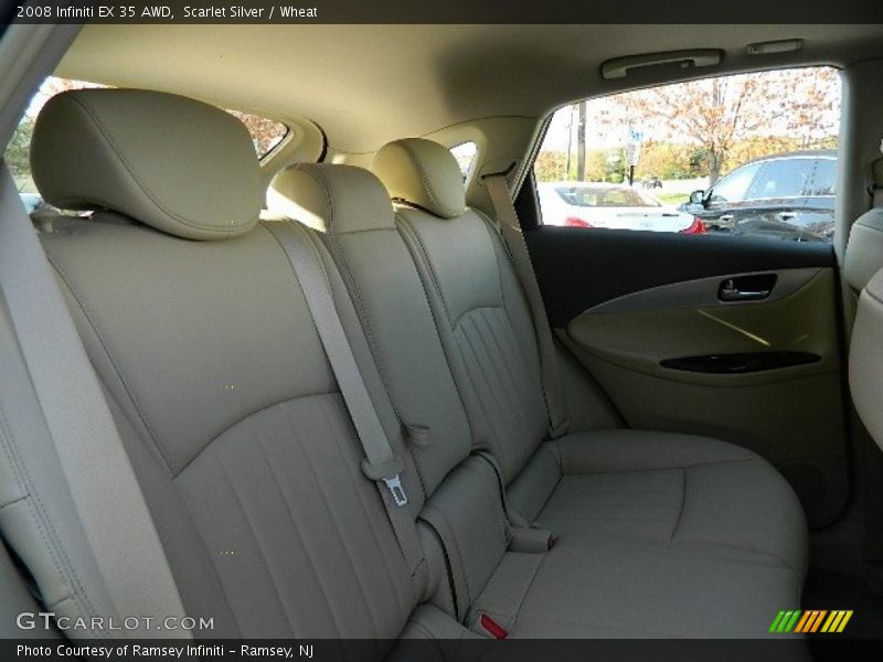 Scarlet Silver / Wheat 2008 Infiniti EX 35 AWD