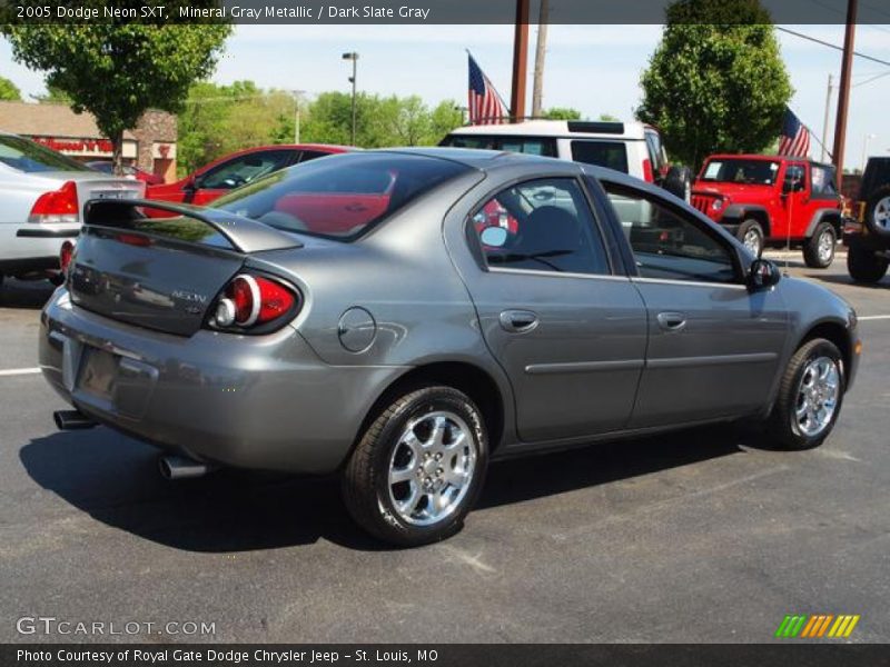 Mineral Gray Metallic / Dark Slate Gray 2005 Dodge Neon SXT