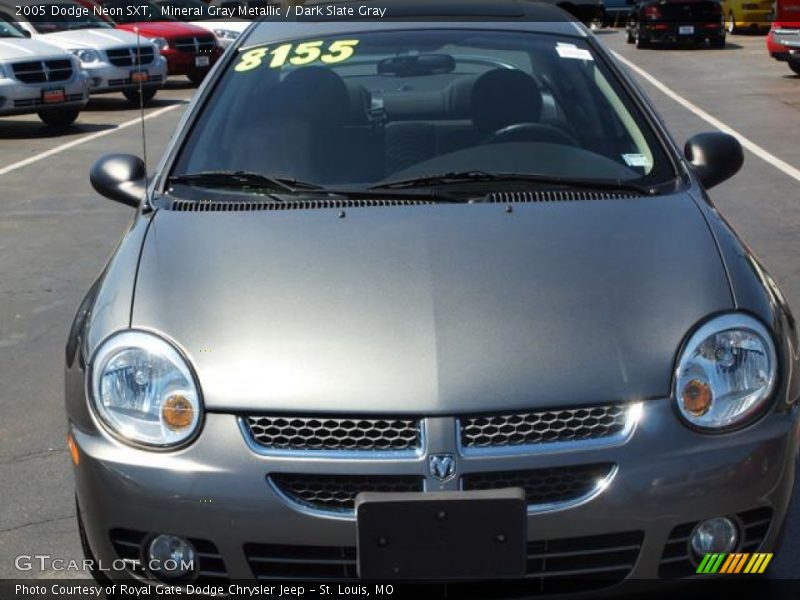 Mineral Gray Metallic / Dark Slate Gray 2005 Dodge Neon SXT