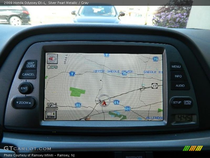 Silver Pearl Metallic / Gray 2009 Honda Odyssey EX-L