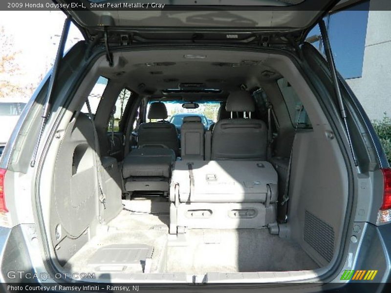 Silver Pearl Metallic / Gray 2009 Honda Odyssey EX-L