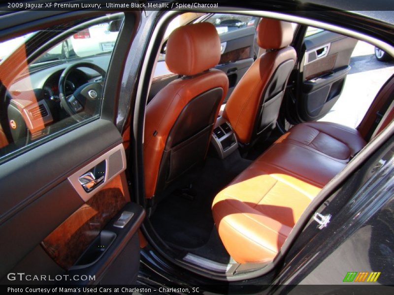  2009 XF Premium Luxury Spice/Charcoal Interior