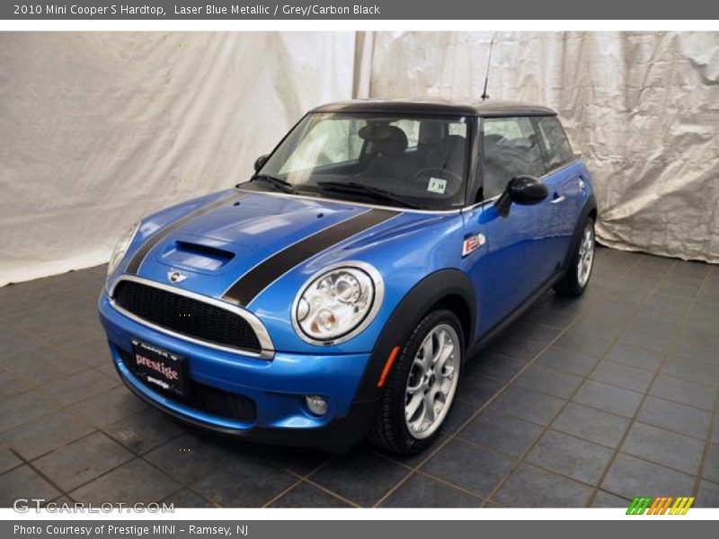 Laser Blue Metallic / Grey/Carbon Black 2010 Mini Cooper S Hardtop