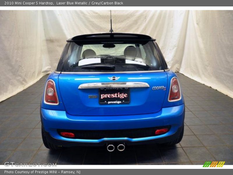 Laser Blue Metallic / Grey/Carbon Black 2010 Mini Cooper S Hardtop