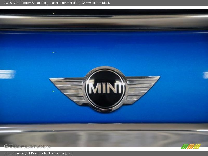 Laser Blue Metallic / Grey/Carbon Black 2010 Mini Cooper S Hardtop