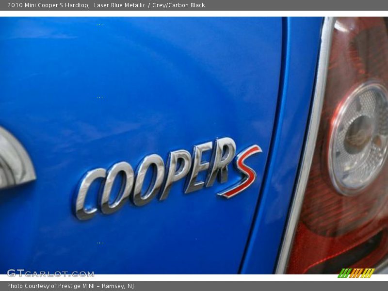 Laser Blue Metallic / Grey/Carbon Black 2010 Mini Cooper S Hardtop