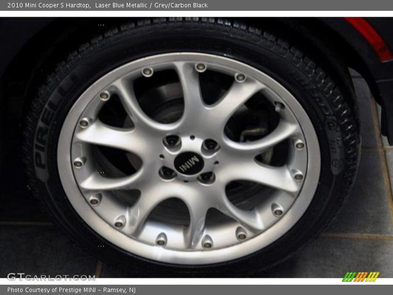 Laser Blue Metallic / Grey/Carbon Black 2010 Mini Cooper S Hardtop