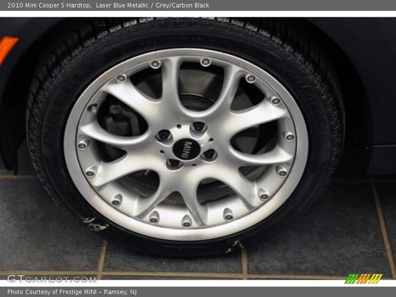 Laser Blue Metallic / Grey/Carbon Black 2010 Mini Cooper S Hardtop