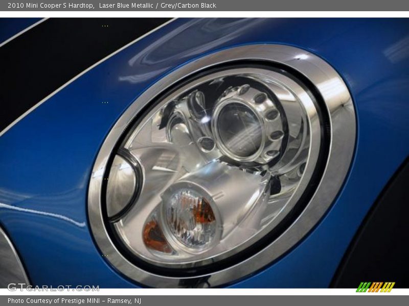 Laser Blue Metallic / Grey/Carbon Black 2010 Mini Cooper S Hardtop