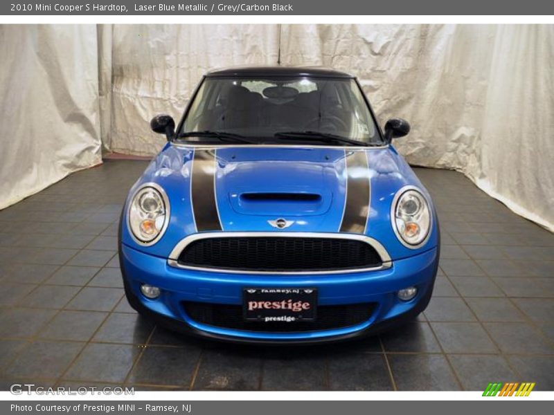 Laser Blue Metallic / Grey/Carbon Black 2010 Mini Cooper S Hardtop