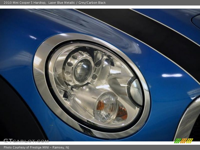 Laser Blue Metallic / Grey/Carbon Black 2010 Mini Cooper S Hardtop