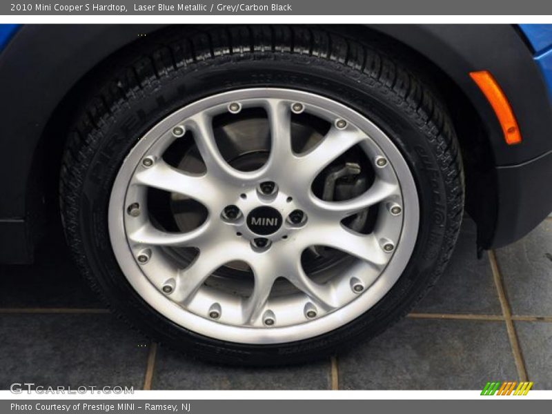 Laser Blue Metallic / Grey/Carbon Black 2010 Mini Cooper S Hardtop