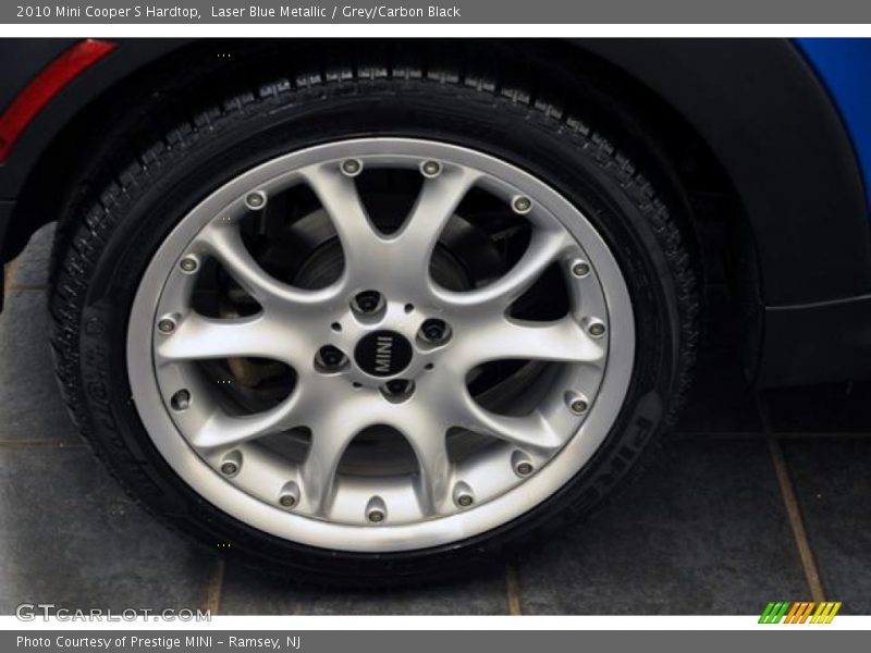 Laser Blue Metallic / Grey/Carbon Black 2010 Mini Cooper S Hardtop