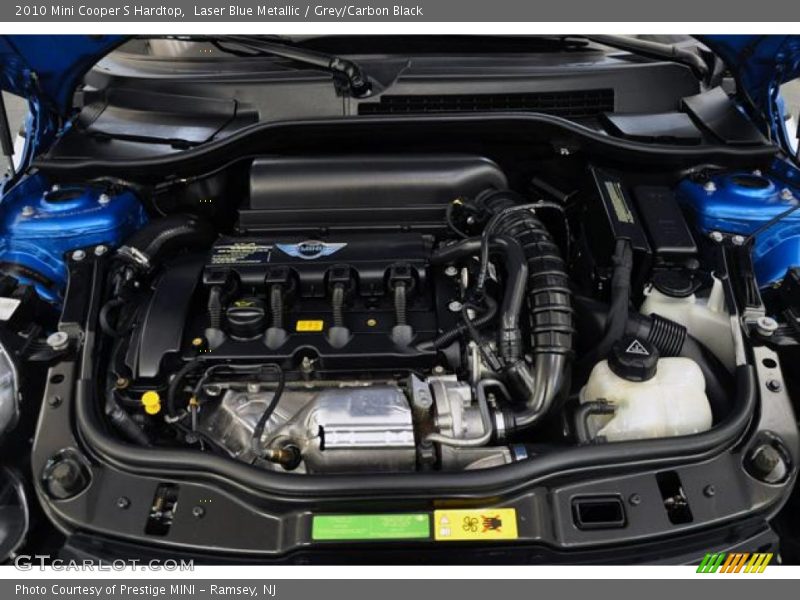 Laser Blue Metallic / Grey/Carbon Black 2010 Mini Cooper S Hardtop