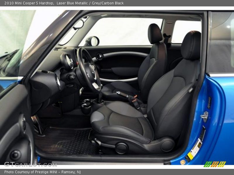 Laser Blue Metallic / Grey/Carbon Black 2010 Mini Cooper S Hardtop