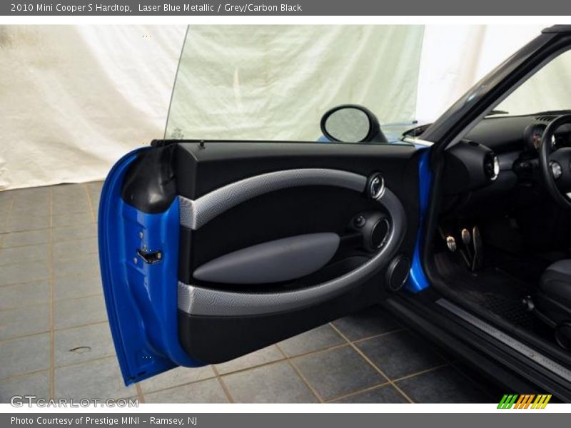 Laser Blue Metallic / Grey/Carbon Black 2010 Mini Cooper S Hardtop